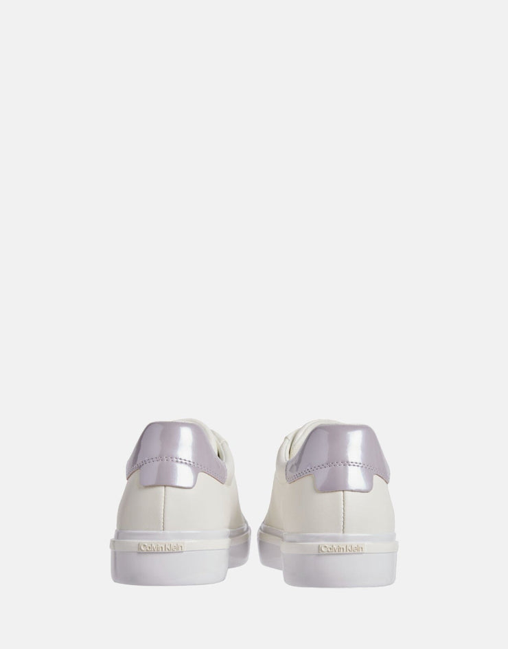 Calvin Klein Lace Up White Sneakers