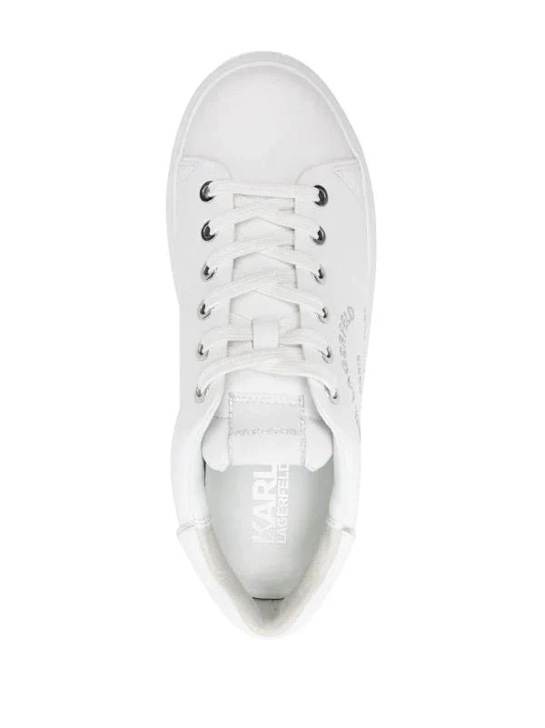 Karl Lagerfeld Kapri Leather Sneakers