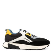 Diesel S-Tyche Black/white yellow low-cut