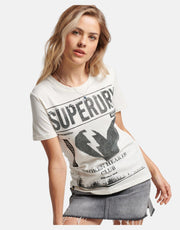 Superdry Vintage Lo-Fi Poster T-Shirt