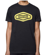 DIESEL T-SHIRT WITH LOGO PRINT