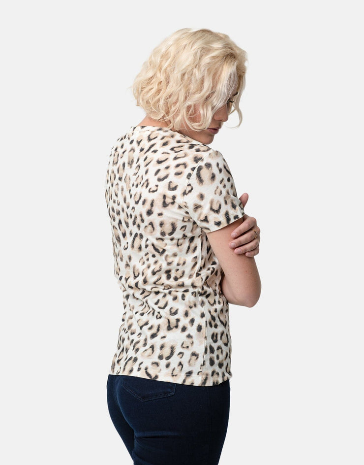 Replay Animalier Print T-Shirt