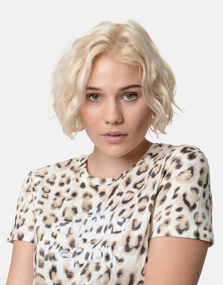 Replay Animalier Print T-Shirt