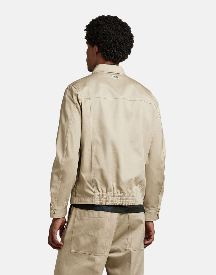 G-Star RAW 4 Pocket Zip Jacket Dk Brick