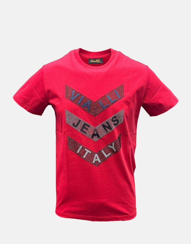 Vialli Evista Red T-Shirt