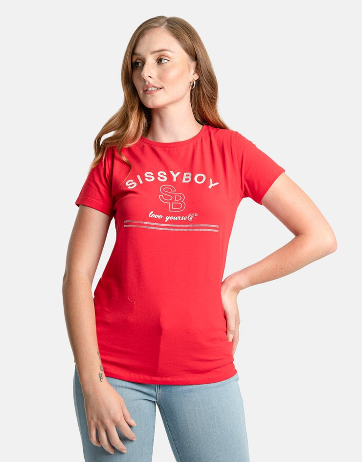 Sissy Boy Regular Fit Red T-Shirt