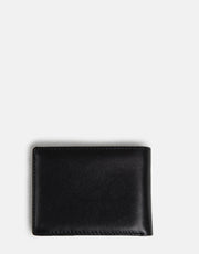 Vialli Tri Fold Black Wallet