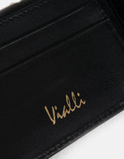 Vialli Tri Fold Black Wallet