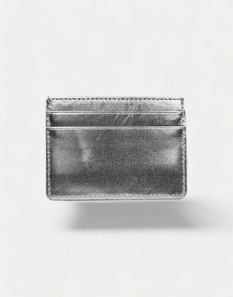 Vialli Patern Silver Card Holder