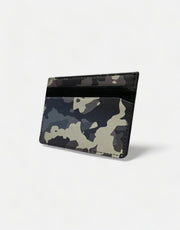 Vialli Camo Black Card Holder