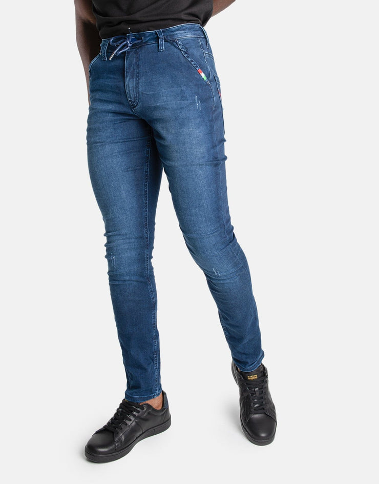 Vialli Cheetah Jeans