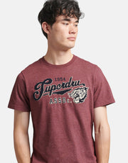 Superdry Vintage Script Style College T-Shirt