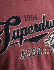 Superdry Vintage Script Style College T-Shirt