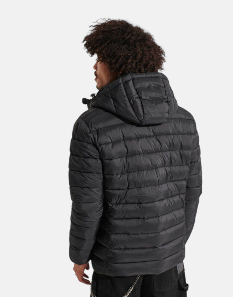 Superdry Classic Fuji Puffer Jacket Black