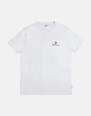 Ben Sherman White Entry Target Print Crew T-Shirt