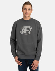 Ben Sherman B Kangaroo Sweatshirt - Charcoal