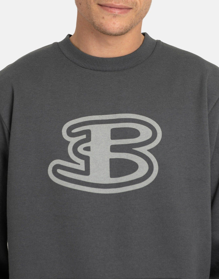 Ben Sherman B Kangaroo Sweatshirt - Charcoal