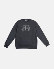 Ben Sherman B Kangaroo Sweatshirt - Charcoal