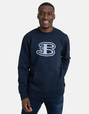 Ben Sherman B Kangaroo Sweatshirt - Navy