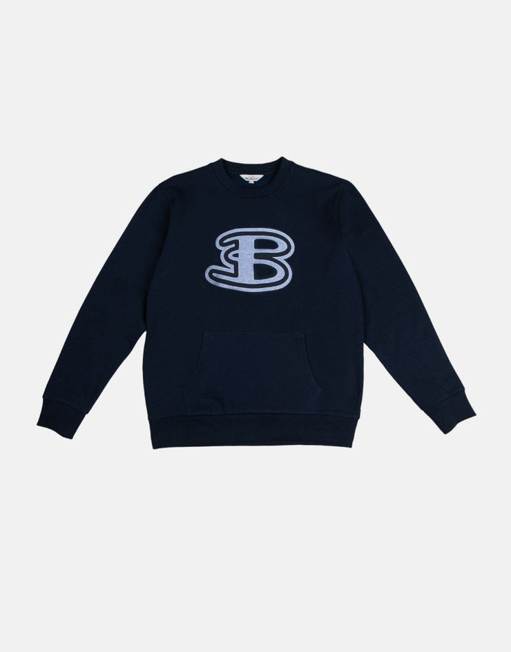 Ben Sherman B Kangaroo Sweatshirt - Navy