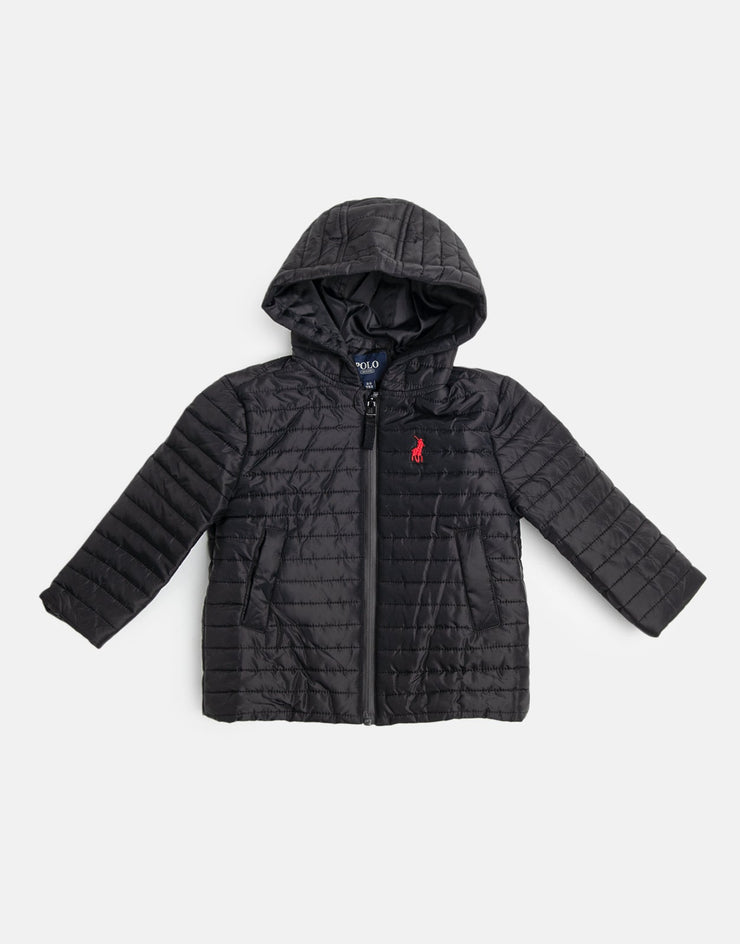 Polo Kids Hooded Puffer Jacket