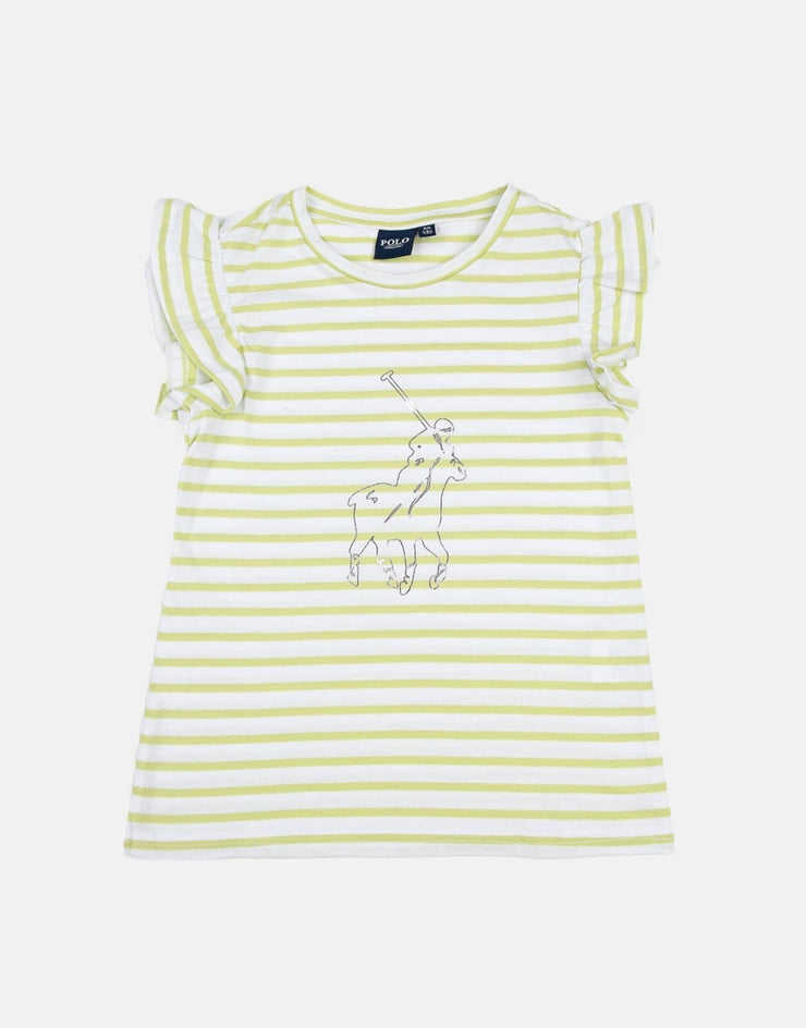 Polo Kids Striped Printed Top