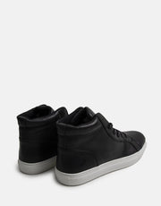 Polo Basic High Top Black Sneakers