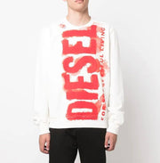 Diesel S-Ginn-E5 logo-print sweatshirt