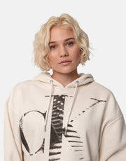 Calvin Klein Blown Up Hoodie Ivory