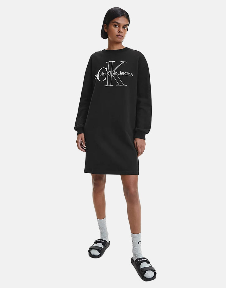 Calvin Klein Relaxed Sweatshirt Dress