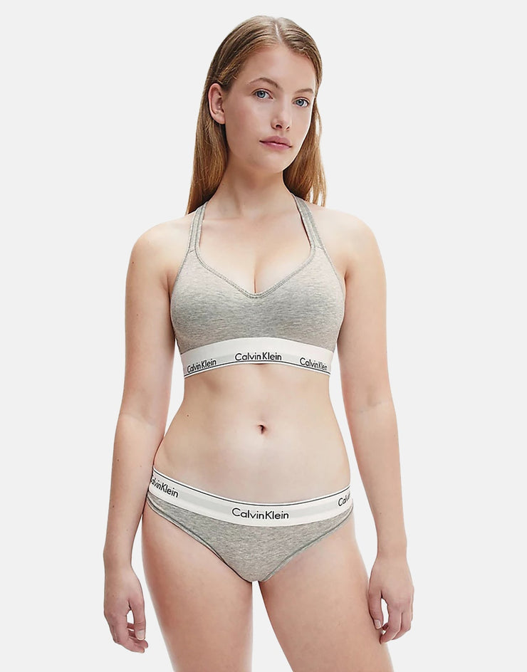 Calvin Klein Bralette Lift Grey Underwear