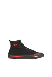 DIESEL HIGH-TOP CANVAS SNEAKERS WITH OVAL PATCH
S-ATHOS MID