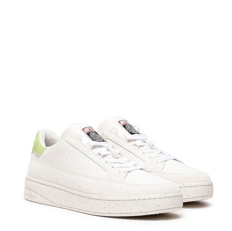 DIESEL SNEAKERS WITH SUEDE HEEL TAB