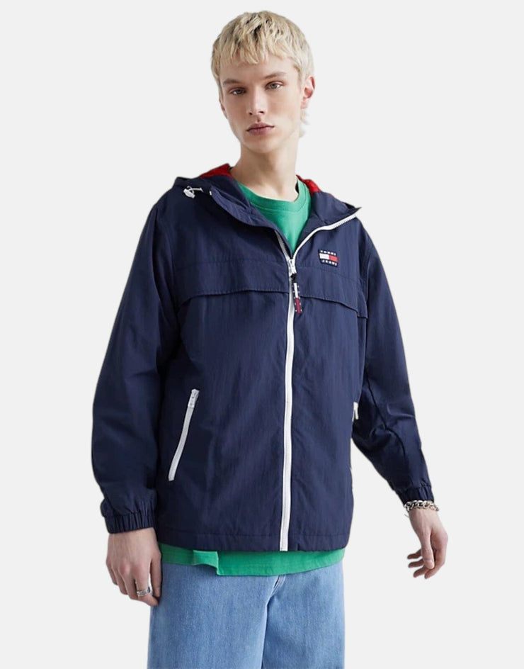 Tommy Hilfiger Toggle Cord Hood Chicago Windbreaker