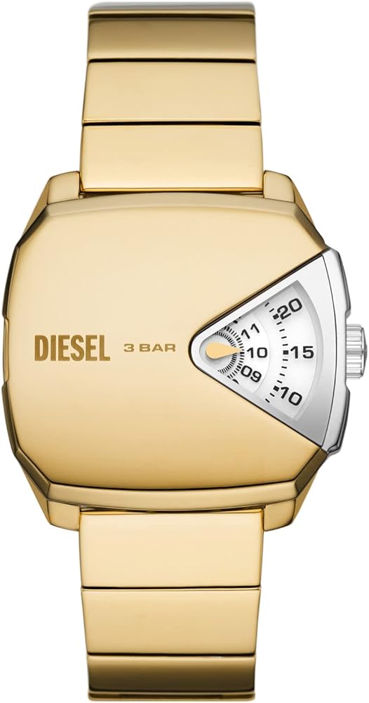 Diesel D.V.A. Analog Silver Dial Men&