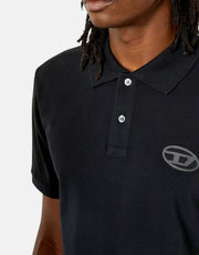 Diesel T-Smith-G4 Black Polo Shirt