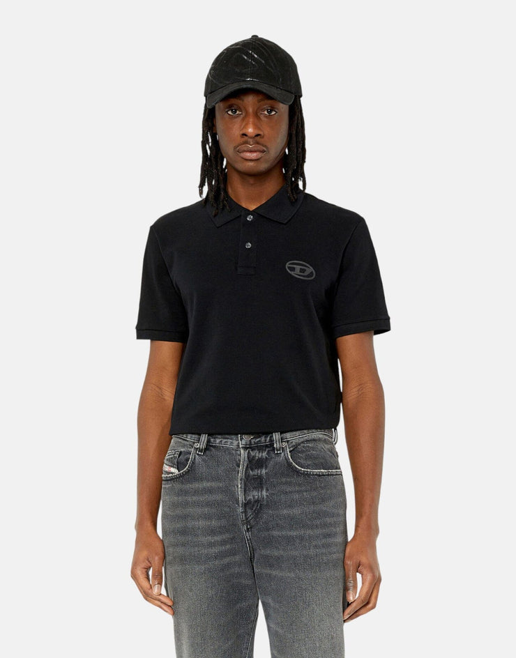 Diesel T-Smith-G4 Black Polo Shirt