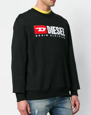 Diesel Black S-Crew-Division sweatshirt