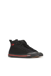 DIESEL HIGH-TOP CANVAS SNEAKERS WITH OVAL PATCH
S-ATHOS MID