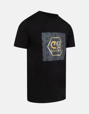 Cruyff Explore T-Shirt Black/Gold