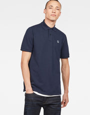 G-Star RAW Dunda Polo Shirt Blue