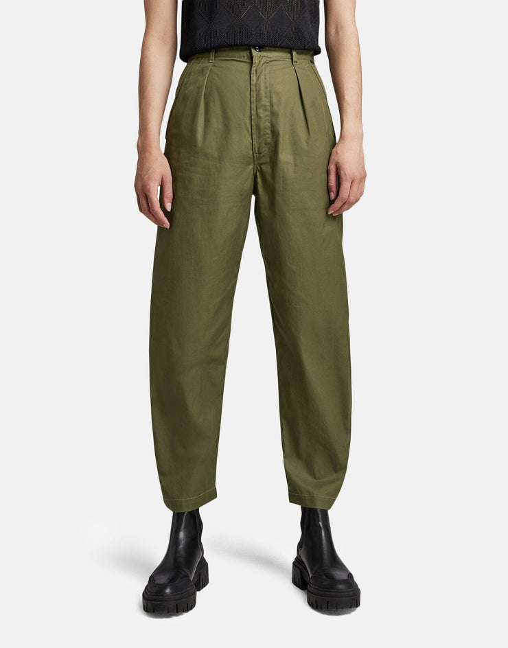 G-Star RAW Pleated High Waist Chinos