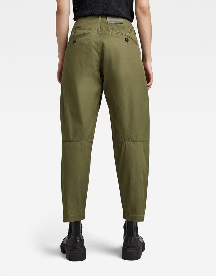 G-Star RAW Pleated High Waist Chinos