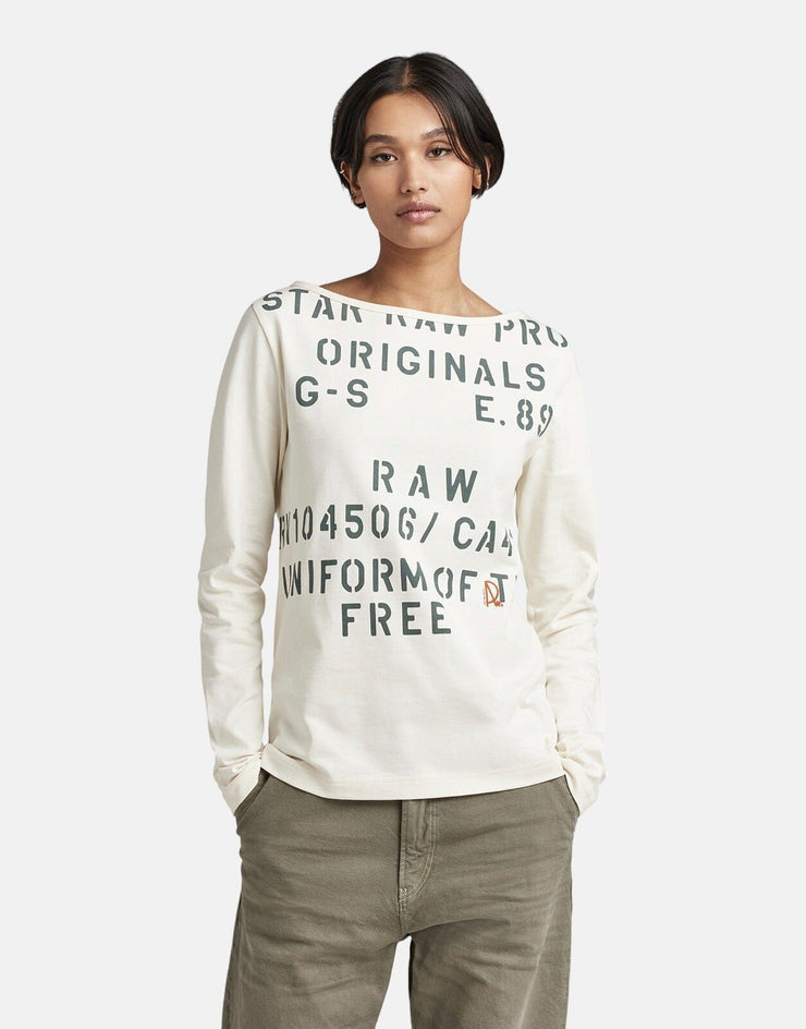 G-Star RAW Stencil Graphic Top