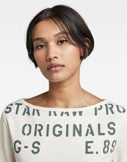 G-Star RAW Stencil Graphic Top