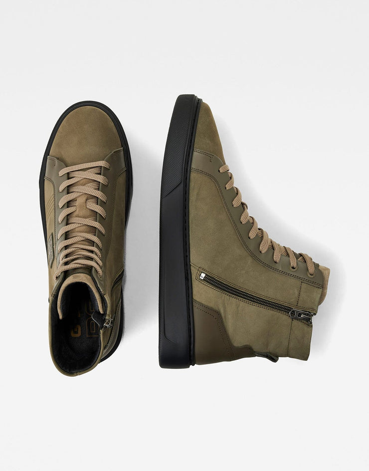 G-Star RAW Postino High Nubuck Combat Sneakers