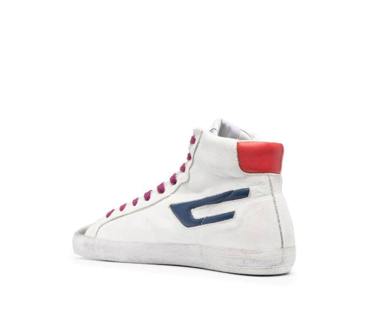 Diesel Sneaker S-Leroji Mid X White-Red