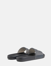 Calvin Klein Rubber Pool Slide Transparent Black