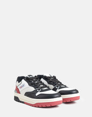 Replay Gemini Perforated Blk/OffWht/Red