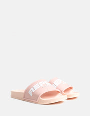 Replay Up Emboss Ladies Pink Slides